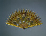 England (probably), 19th century / Brise Fan:  Gothic Revival Style / c. 1830