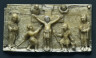 Germany, Lower Rhine Valley, mid-11th century / Plaque from a Portable Altar Showing the Crucifixion / mid-1000s