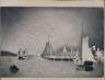 Mary Altha Nims / Harbor Scene / 1850s or 60s