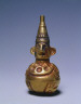 Peru, North Coast, Lambayeque Valley, Sicán or Chimú, 9th-15th Century / Figural Flask / c. 800-1470