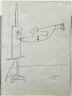 Saul Steinberg / Ecstatic Artist / 1950