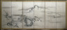 Watanabe Shiko / Eight Views of the Xiao and Xiang Rivers / early - mid 18th century