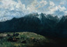 Gustave Courbet / Dent du Midi / 1877