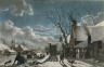 Jacob Cats / Winter Night in a Dutch Town / 1797