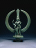 India, Chola period, 11th - 12th century / Shiva's Trident with Ardhanarisvara: Half Shiva / Half Parvati / 11th - 12th century