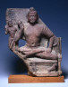 India, Mathura, Kushan Period (1st century-320) / Seated Sakyamuni / late 1st century - early 2nd century A.D.