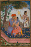 Indian, Popular Mughal, probably Bikaner / Lovers Embracing / c. 1630-1650