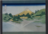 Katsushika Hokusai / Thirty-Six Views of Mt. Fuji:  The Surface of Lake Misaka in Kai Province / early 1830s