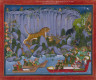 Indian, Kota / Ram Singh II Tiger Hunting / c. 1830-1840