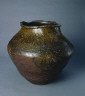 Japan, Kamakura period / Storage Jar: Tokoname Ware / 14th century