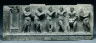 India, Gandhara, Buner area, early Kushan Period (1st century-320) / Stair Riser Relief / 1st Century