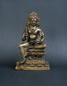 India, Kashmir, 8th Century / Seated Vajrapani: Thunderbolt Bearer / c. 700s