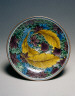 Japan, Edo Period (1615-1868) / Circular Dish with Tall Base: Kutani Ware / Late 19th century