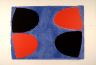 Terry Frost / Blacks and Reds on Blue / 1968