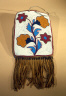 Plateau Indian / Beaded Leather Bag / 1940-1950s