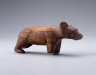 Artist not recorded / Figurine of a bear / 1539-1075 B.C.