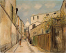 Maurice Utrillo / Church of Le Sacr??-Coeur, from rue Saint-Rustique / not dated