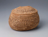 Artist not recorded / Oval basket with lid / 1539-1075 B.C.