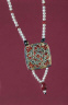 Artist not recorded / Enameled Pendant With Pearl Chain / 18th Century