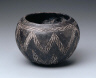 Artist not recorded / Black-polished bowl with white-filled, incised decoration / 1700-1550 B.C.