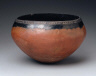 Artist not recorded / Black-topped, red-polished bowl / About 2400-2050 B.C.