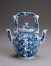 Artist not recorded / Lover's double-spouted wine or tea pot / 18th-19th century