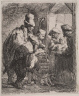 Rembrandt Harmensz. van Rijn / The Strolling Musicians / about 1635