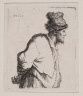 Rembrandt Harmensz. van Rijn / Peasant with Hands Behind his Back / 1631