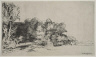 Rembrandt Harmensz. van Rijn / Clump of Trees with a Vista / 1652