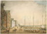 Thomas Birch / Delaware River Front, Philadelphia / 1794-1851