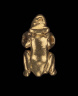 Artist not recorded / Frog effigy pendant / A.D. 450 - 1550