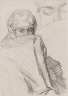 Jules Ferdinand Jacquemart / Alg??rienne, t?ªte d'??tude / not dated