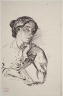 Jules Ferdinand Jacquemart / Figure de Femme / not dated