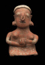 Artist not recorded / Seated Female Figure / 1500 B.C.-1530 A.D.