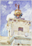 John Singer Sargent / Venice: La Dogana / about 1911