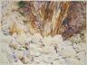 John Singer Sargent / Carrara: Trajan's Quarry / 1911