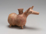 Artist not recorded / Pottery vessel in form of a bull / 999-900 B.C.