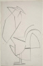 Henri Gaudier-Brzeska / Abstract Cock / about 1914