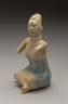 Artist not recorded / Jaina-style seated female effigy whistle / A.D. 600-750