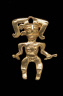 Artist not recorded / Female effigy pendant / A.D. 1000 - 1500