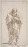 Giovanni Battista Tiepolo / Old Man Standing with Arms Folded / mid 18th century