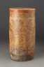 Artist not recorded / Cylinder vase / A.D. 650-850