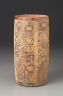 Artist not recorded / Cylinder vase / A.D. 680-750