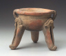 Artist not recorded / Tall tripod bowl / A.D. 1000-1550