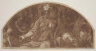 Lorenzo Costa il Giovane / Munificence, Study for lunette in Camera della Virtù,  Palazzo Ducale, Mantua / about 1573