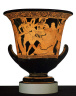 the Altamura Painter / Calyx krater (mixing bowl) with scenes from the fall of Troy / about 470-460 B.C.