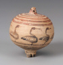 Artist not recorded / Vase in the form of a pomegranate / 735-700 B.C.