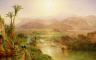 Louis Remy Mignot / Lagoon of the Guayaquil River, Ecuador / 1863