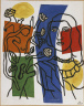 Fernand Leger / Girl with Plant / 1954