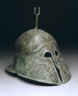 Italy, Etruscan / Corinthian Type Helmet with Boars / 6th-5th century B.C.